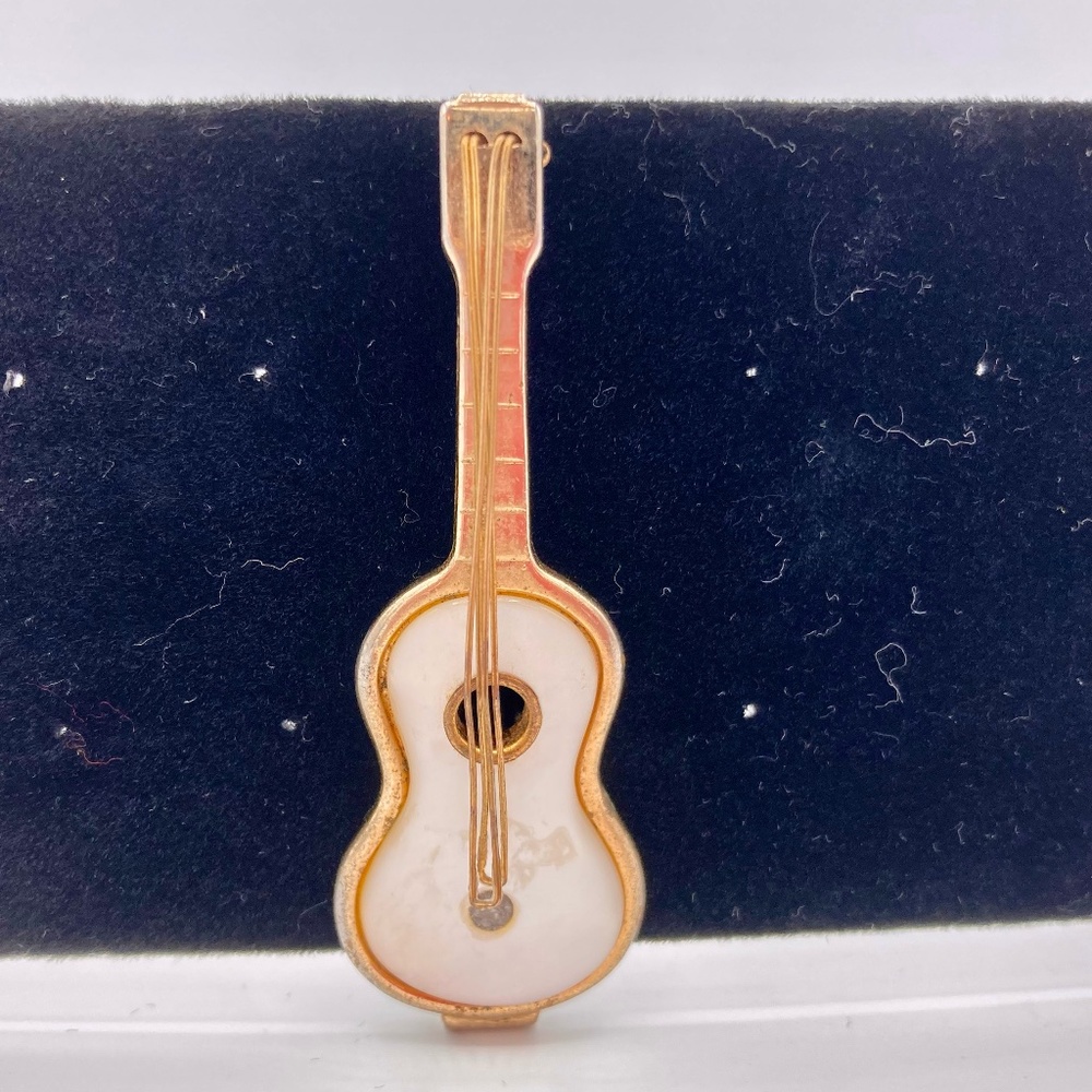 Vintage Anson Guitar Tie Clip